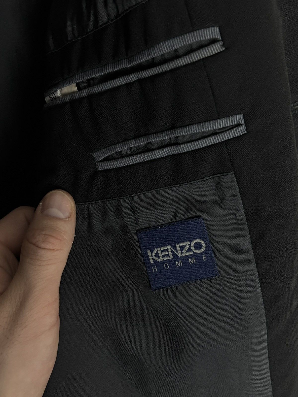 Kenzo Kenzo Homme Luxury Wool Blazer Jacket Size 50R - 8 Thumbnail