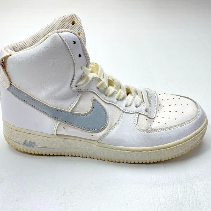Nike Air Force 1 High Top AT4141 100 Mens Size 10 White Wolf Grey 1602 Nike Air Force 1 Sneakers Size US M / EU 48-50 / 2 - 5 Thumbnail