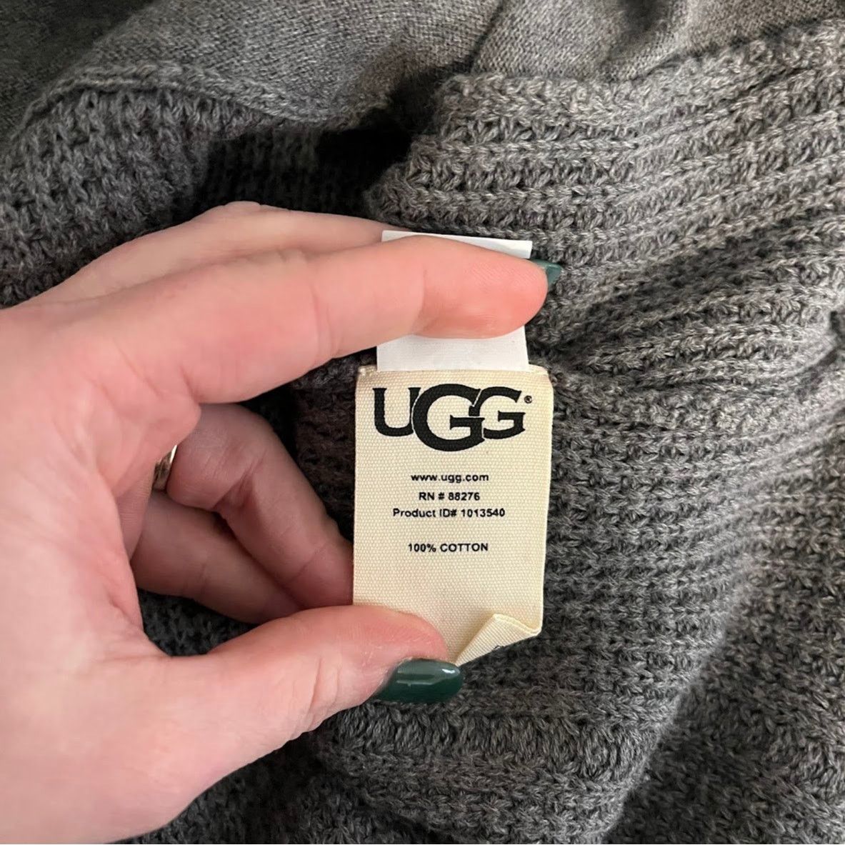 Ugg UGG Australia Dark Gray Selby Tunic Turtleneck Sweater Small Size S / US 4 / IT 40 - 6 Thumbnail