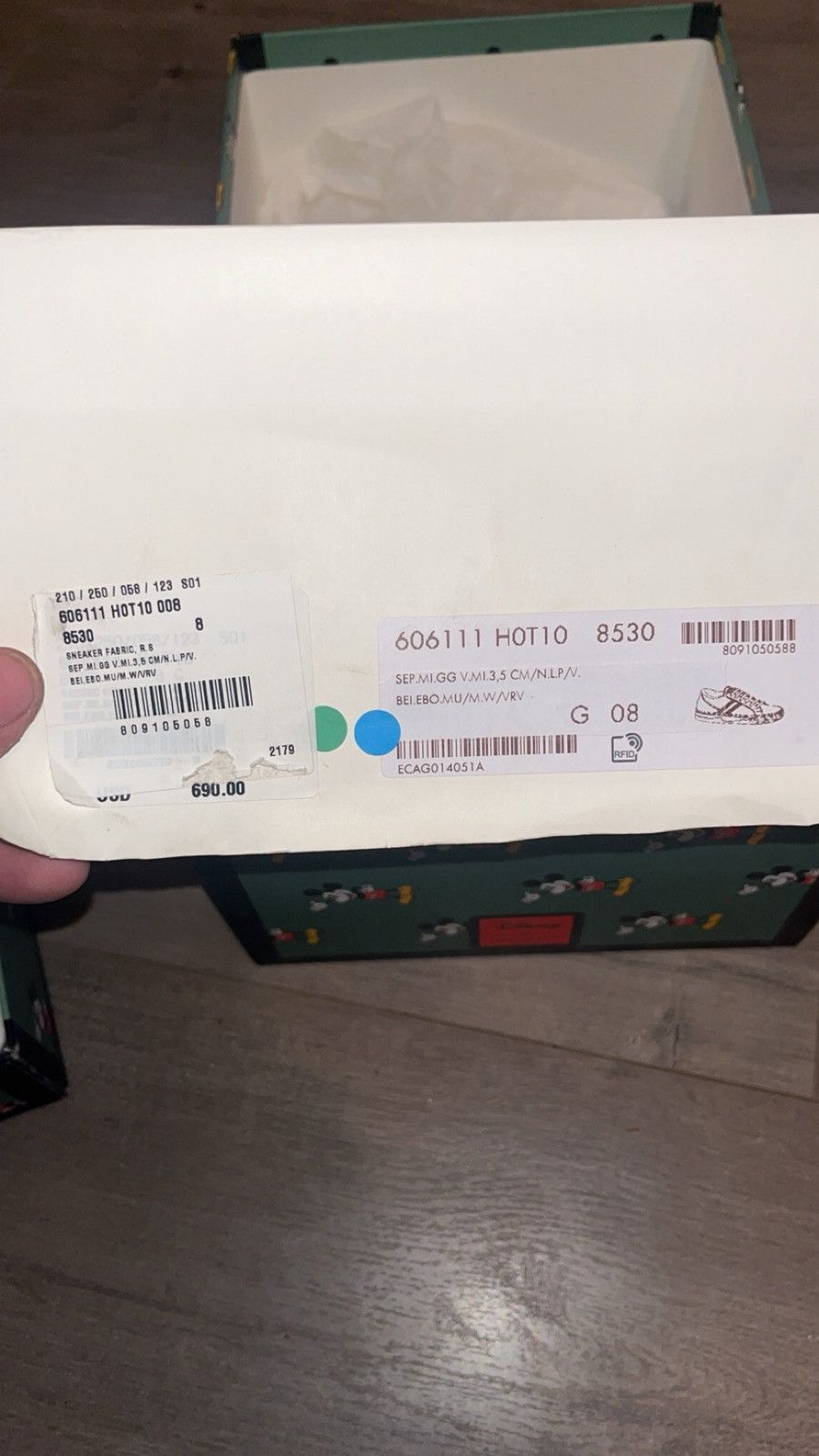 Gucci Gucci x Disney Mickey Mouse Tennis Size US 9 / EU 42 - 1 Thumbnail