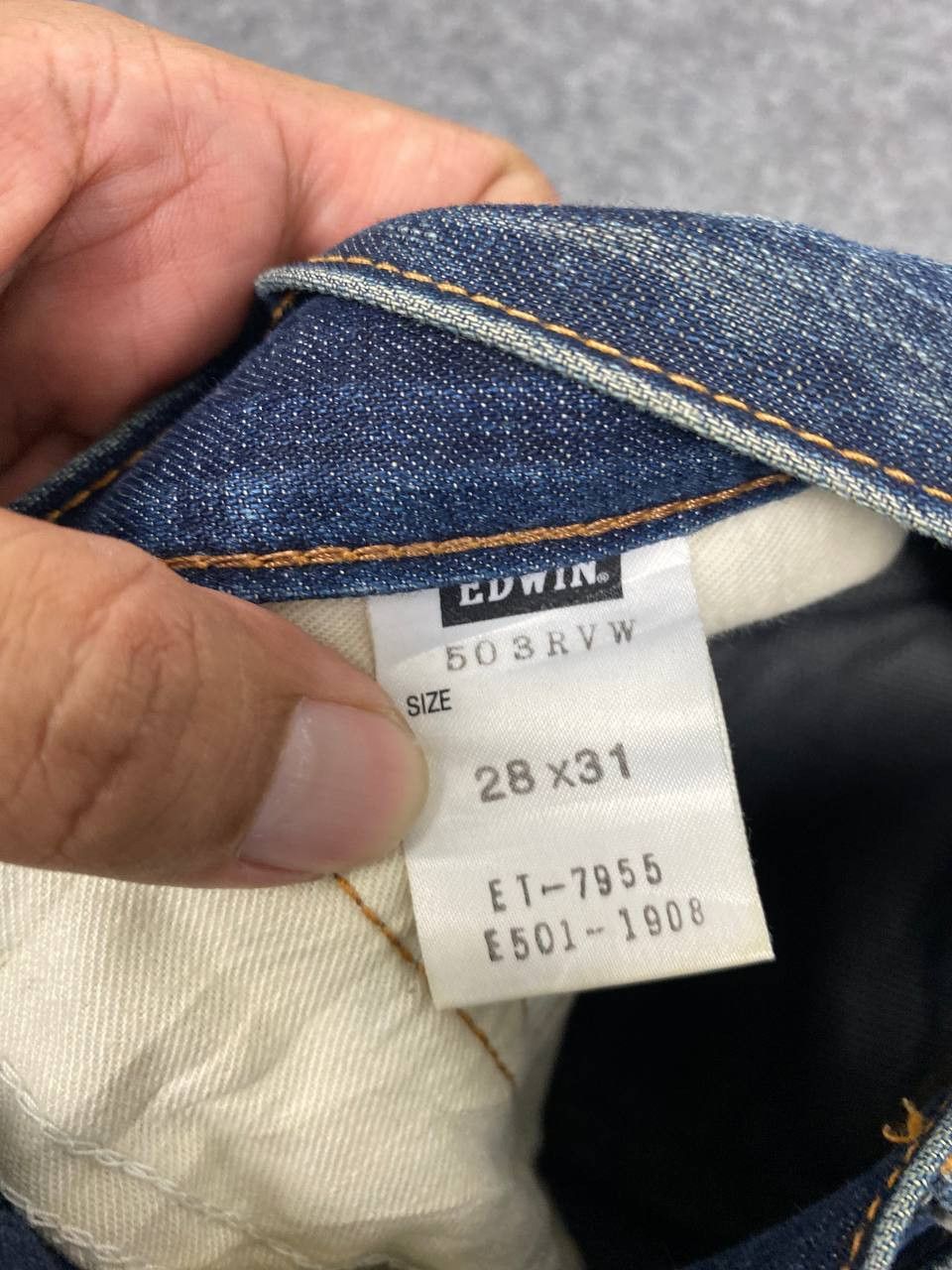 Edwin edwin rebel vintage windstopper distressed denim Size US 32 / EU 48 - 15 Thumbnail