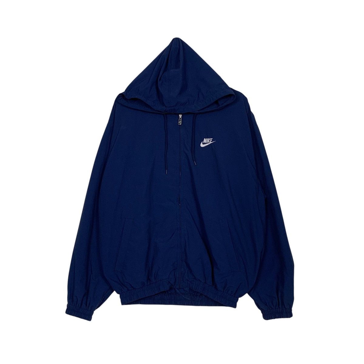 Nike Vintage Nike Swoosh Hooded Zipper Jacket Size US M / EU 48-50 / 2 - 2 Thumbnail