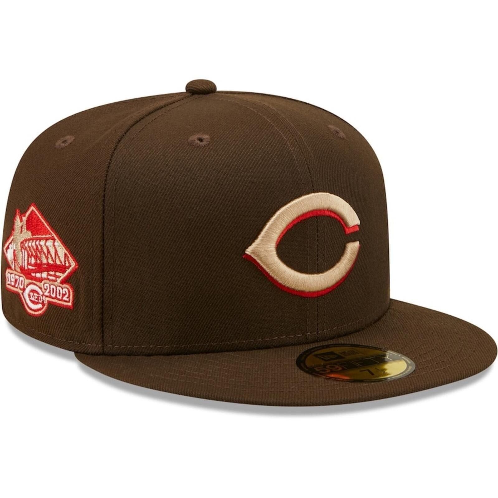 New Era New Era Cincinnati Reds 1970-2002 Riverfront 59FIFTY 7 1/2 Size ONE SIZE - 1 Thumbnail