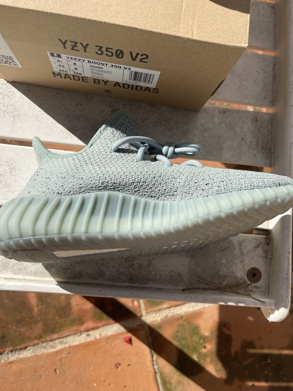 Adidas × Yeezy Adidas yeezy Salt Size US 8.5 / EU 41-42 - 6 Thumbnail