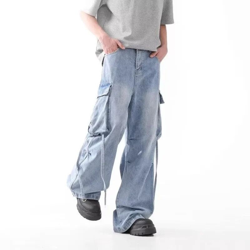 Vintage Vintage Multi Pockets Baggy Jeans Size US 32 / EU 48 - 1 Thumbnail
