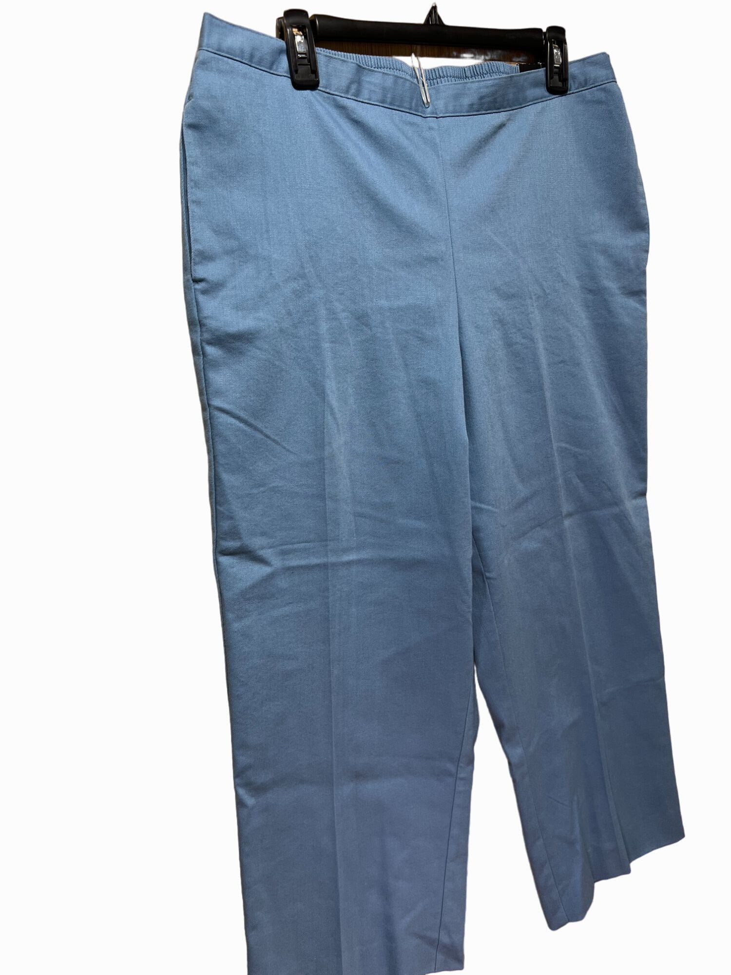 Other Alfred Dunner Women's Pull-On Elastic Waist Pant - Light Blu Size 38" / US 16 / IT 52 - 17 Thumbnail