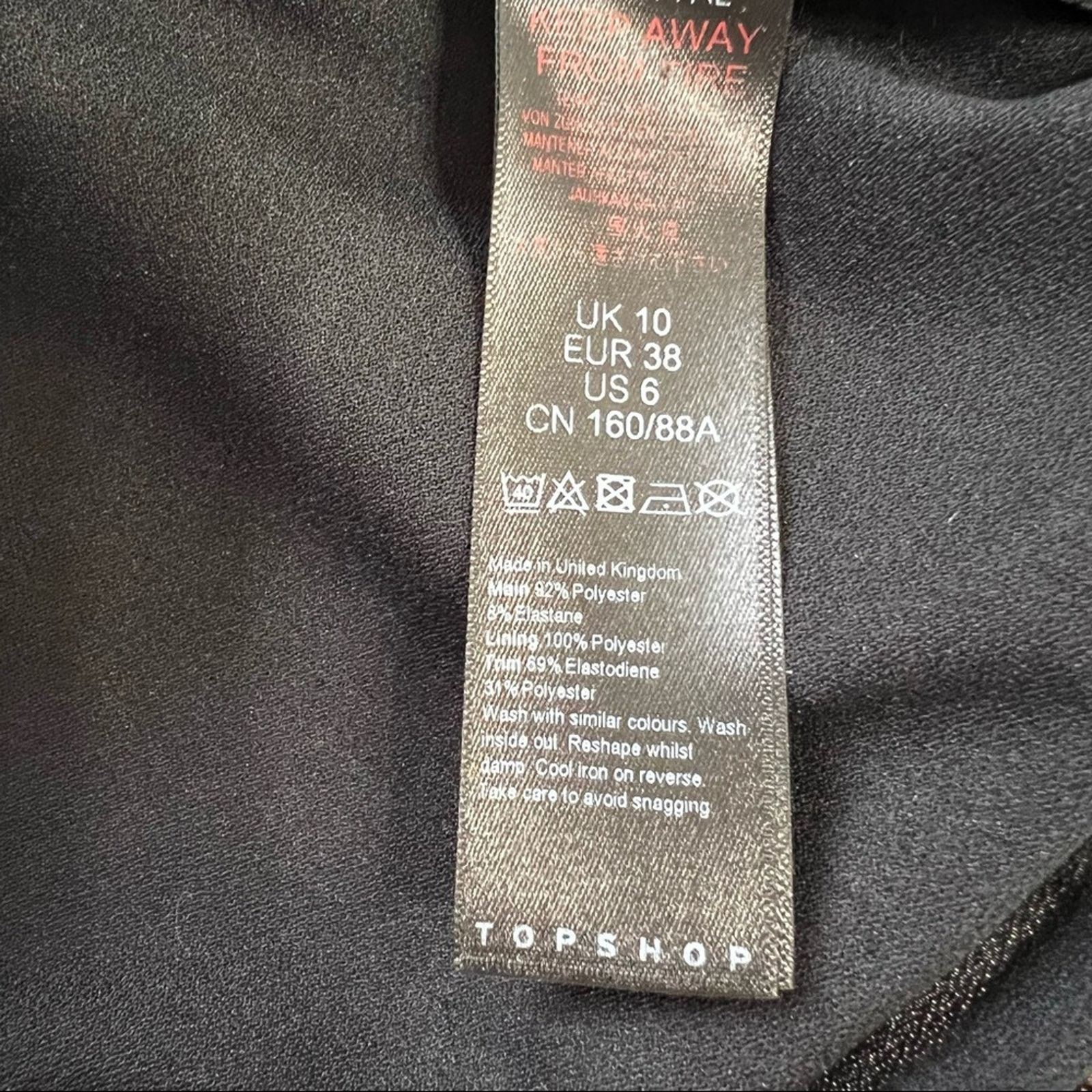 Topshop Topshop Cheetah Mini Bodycon Mob Wife Cocktail Dress Sz 6P Size M / US 6-8 / IT 42-44 - 6 Thumbnail