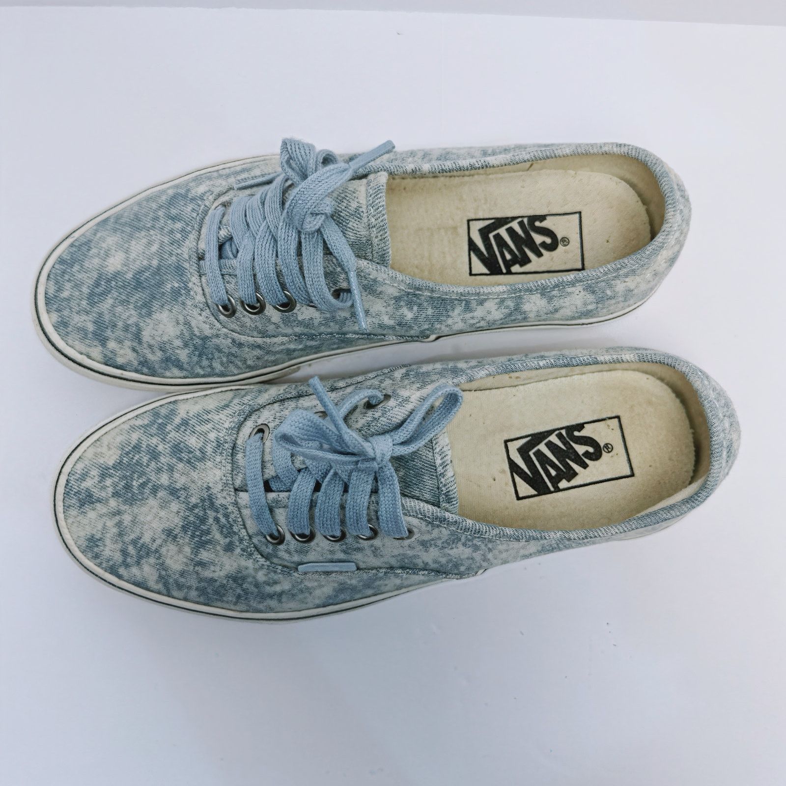 Vans Vans Unisex Winter Sky Shoes | White & Blue Size US 7.5 / EU 40-41 - 3 Thumbnail