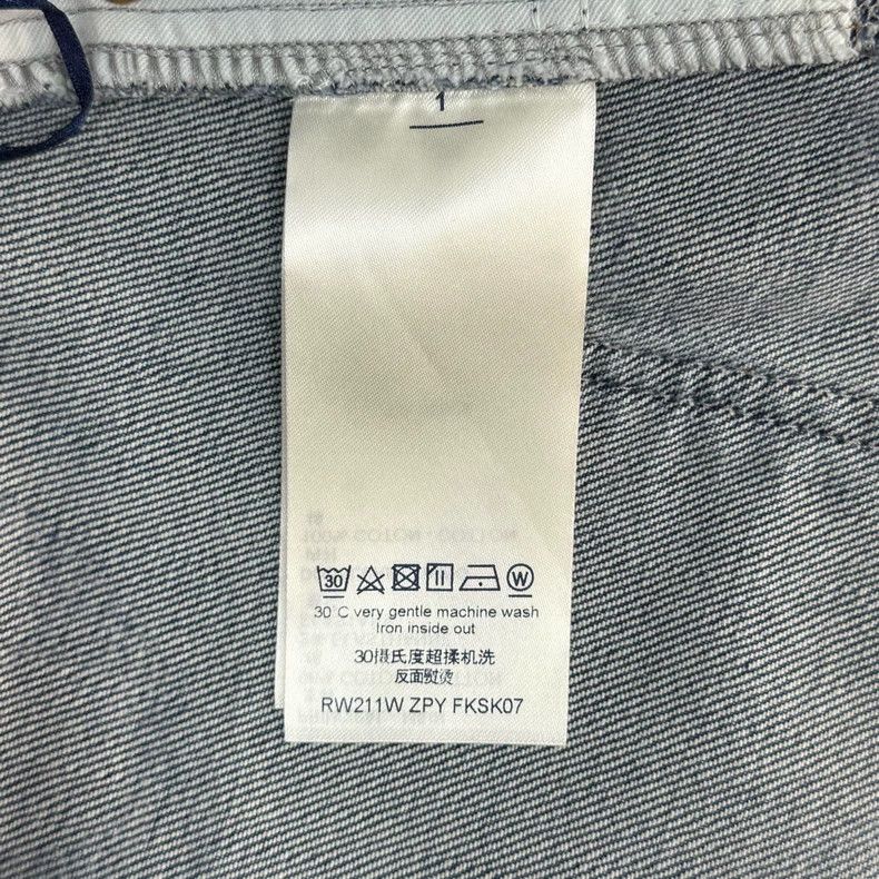 Louis Vuitton Louis Vuitton Washed blue full logo leather label zipper de Size 36" / US 14 / IT 50 - 6 Thumbnail