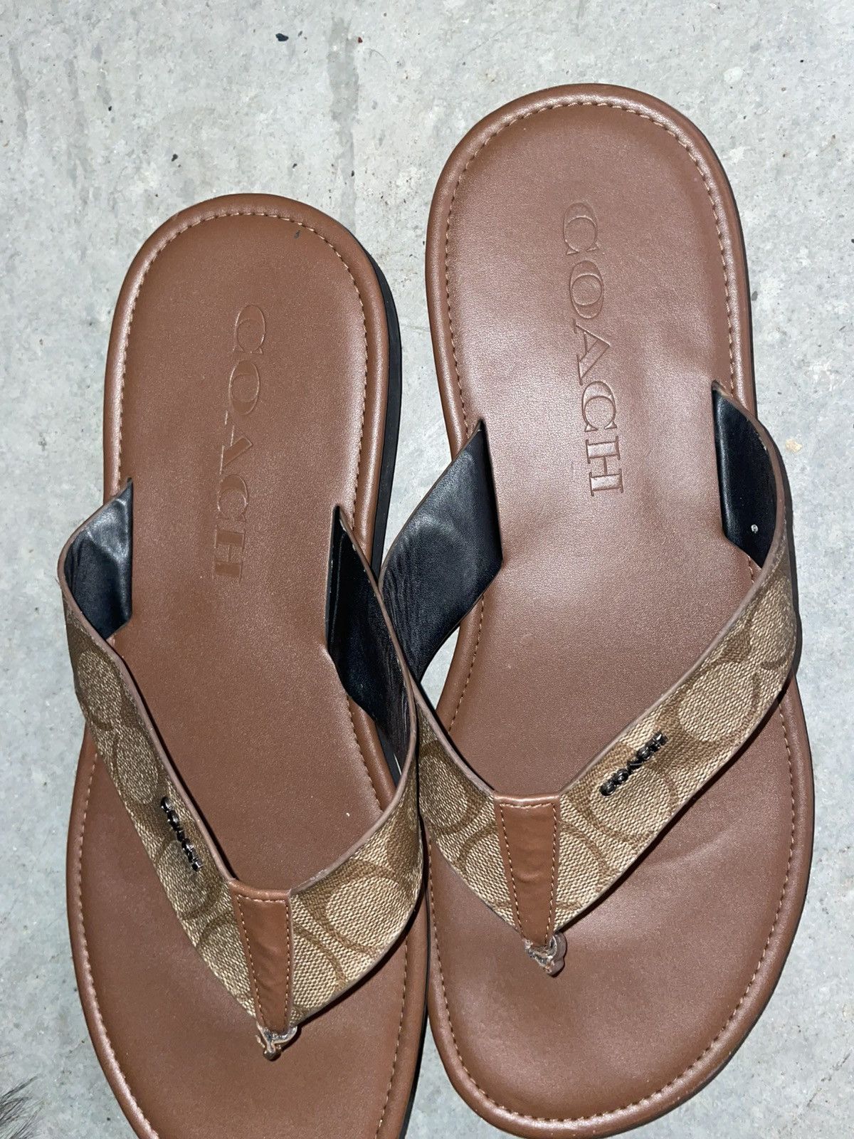 Coach Coach flip flops Size US 11 / EU 44 - 4 Thumbnail