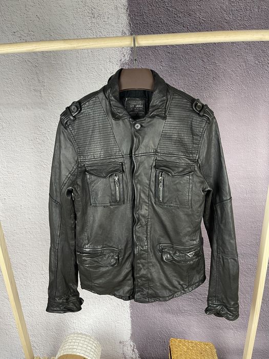 Allsaints Allsaints Spitalfields Viper leather jacket Grailed