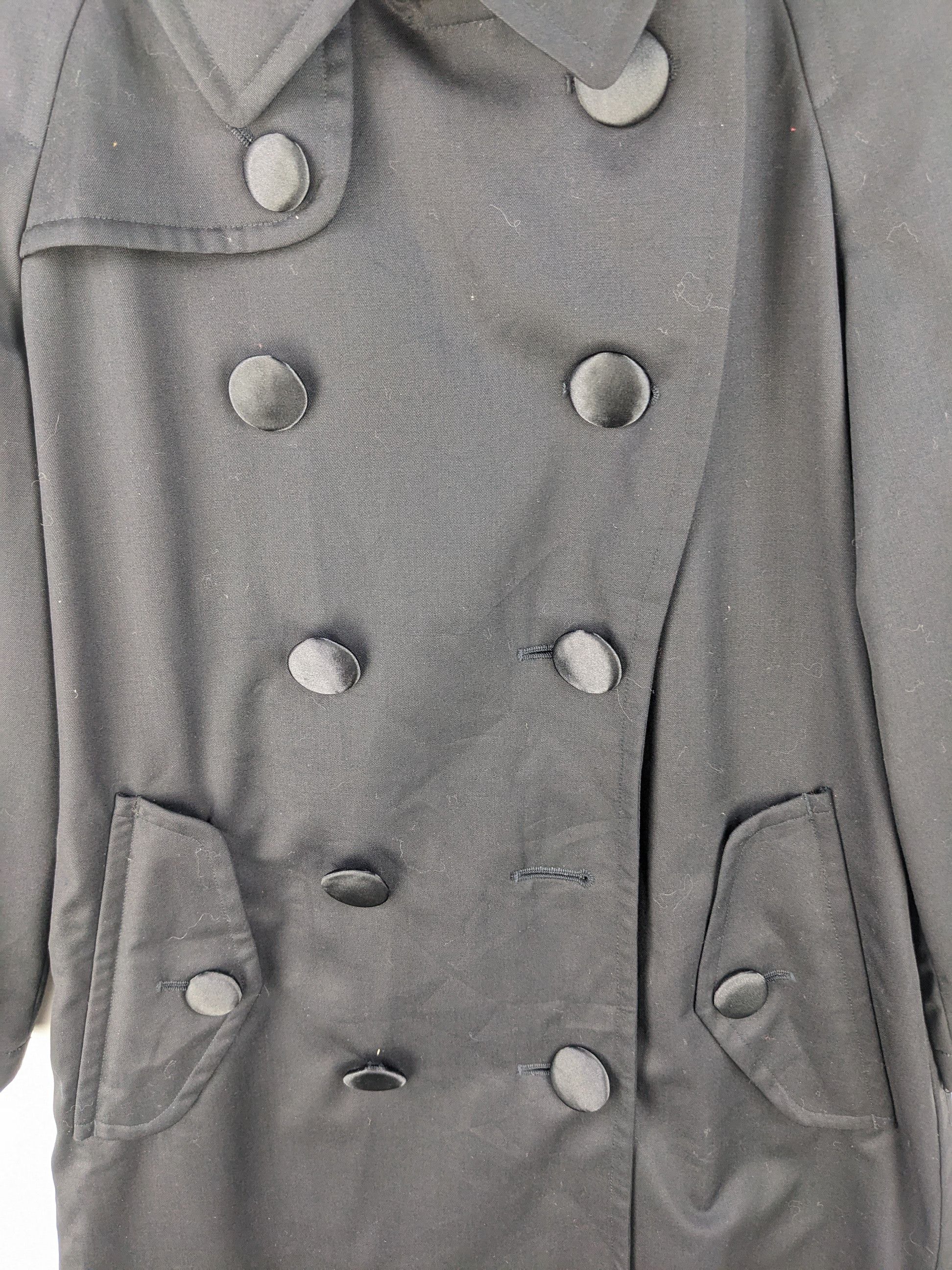 Comme des Garcons × H&M × Japanese Brand Comme Des Garcons Double Breasted Coat X H&M Size S / US 4 / IT 40 - 11 Thumbnail