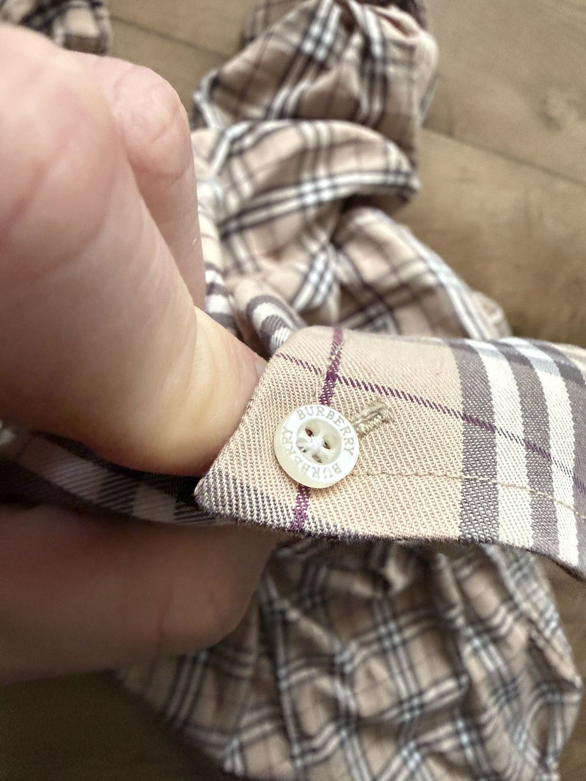 Burberry vintage burberry shirt Size US L / EU 52-54 / 3 - 9 Thumbnail