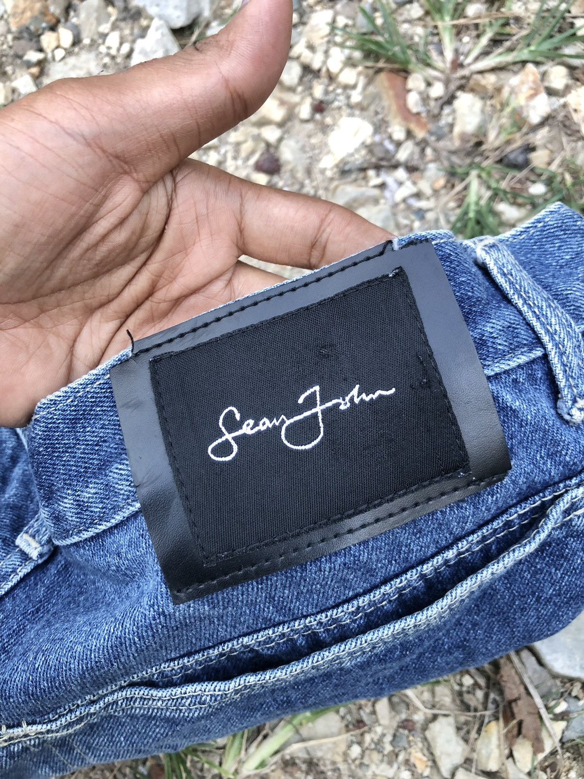 Sean John BAGGY WASHED BLUE DENIM BY SEAN JOHN Size US 34 / EU 50 - 7 Thumbnail