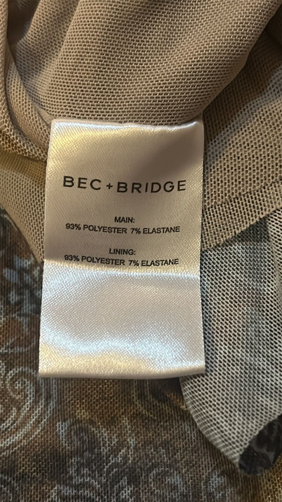 BEC + BRIDGE BEC + BRIDGE Malaya Long-Sleeve Mesh Mini Dress Size XS / US 0-2 / IT 36-38 - 4 Thumbnail