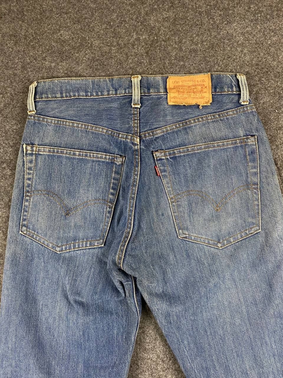 Levi's true vintage 70s levis 505 denim talon zipper Size US 32 / EU 48 - 3 Thumbnail