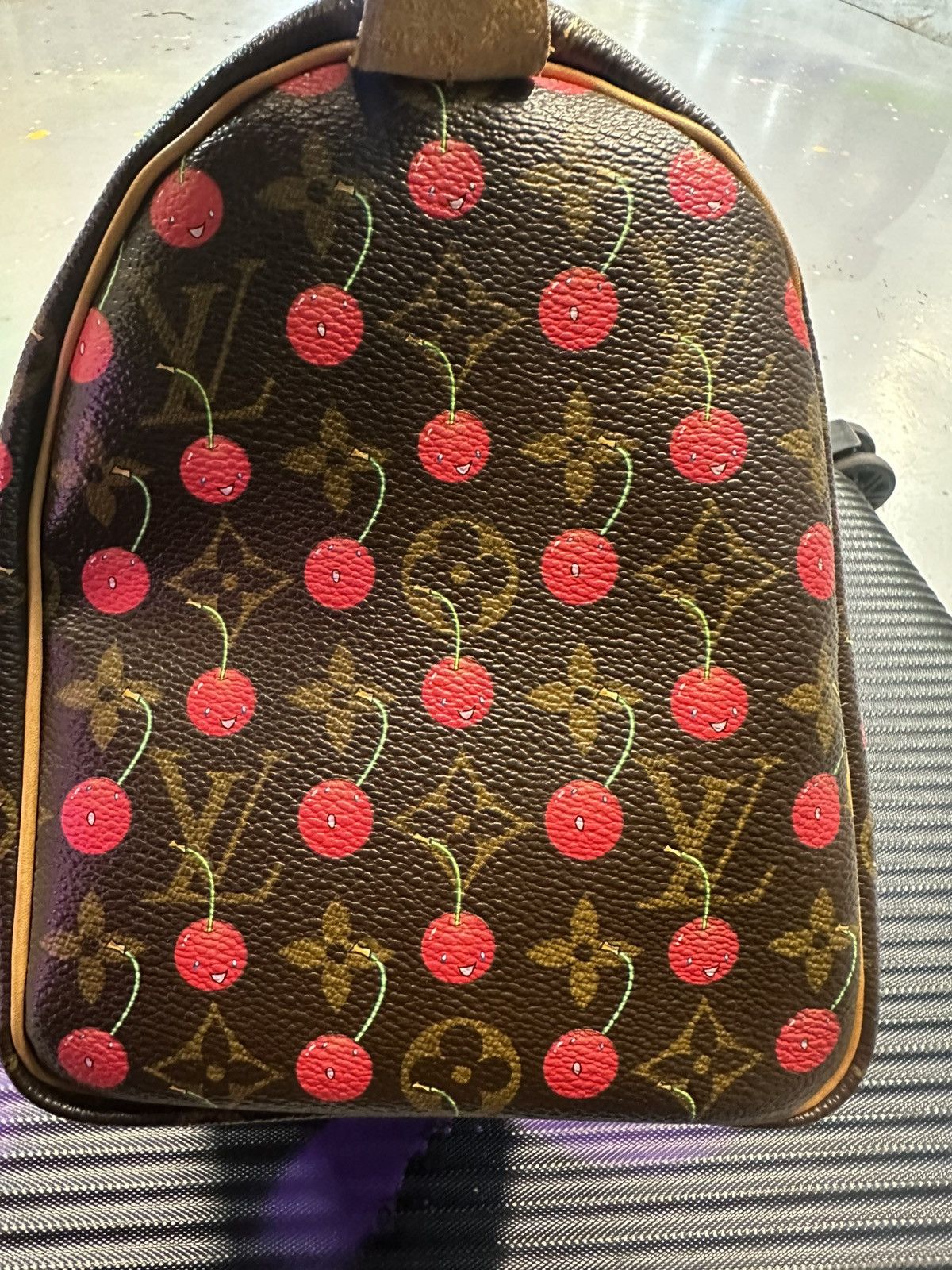 Louis Vuitton × Takashi Murakami Louis Vuitton Cherry Speedy 25 handbag Size ONE SIZE - 5 Thumbnail