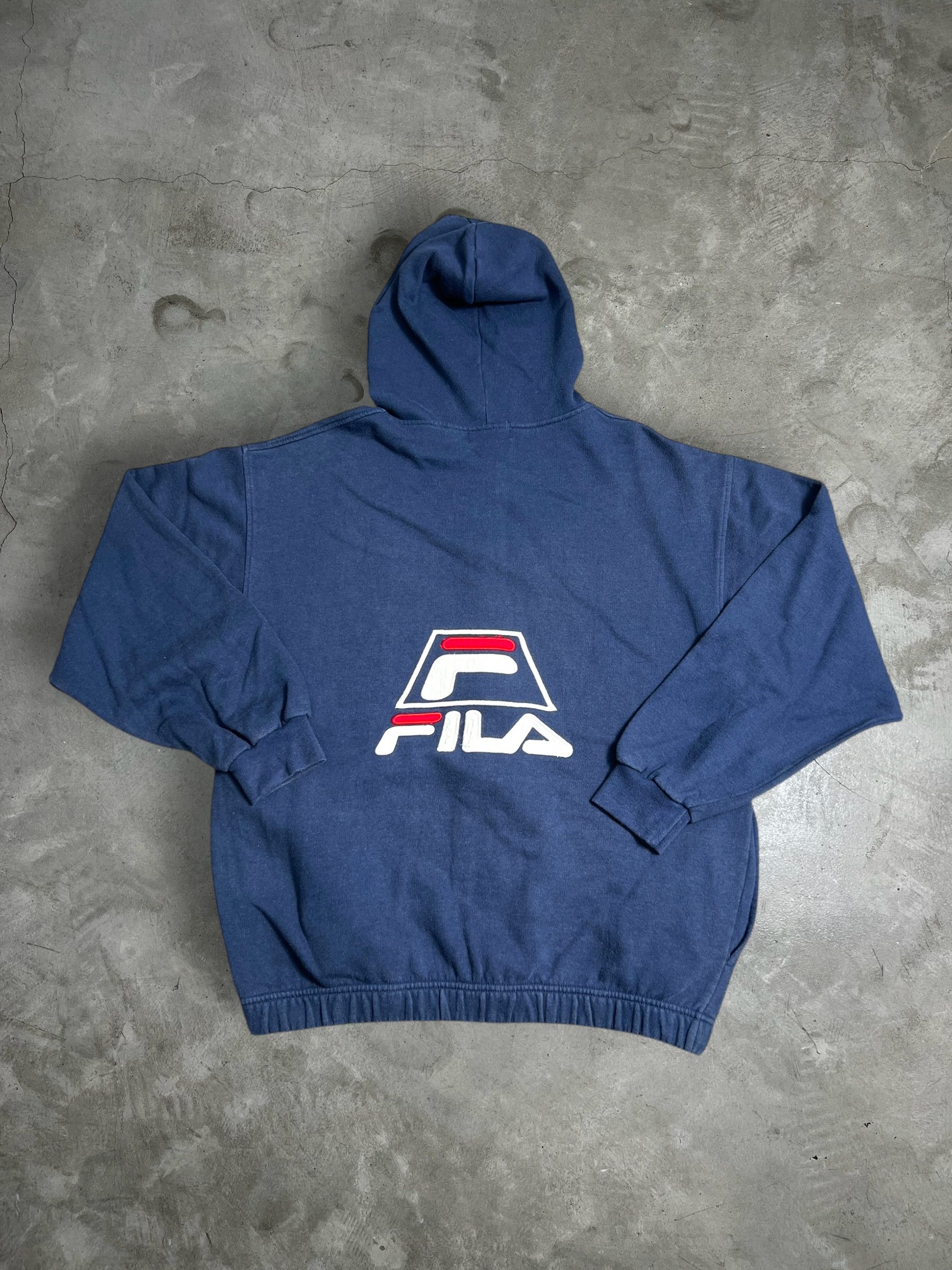 Fila Vintage FILA Embroidery Logo Zipped Hoodie (S) JKA142 Size US S / EU 44-46 / 1 - 1 Thumbnail