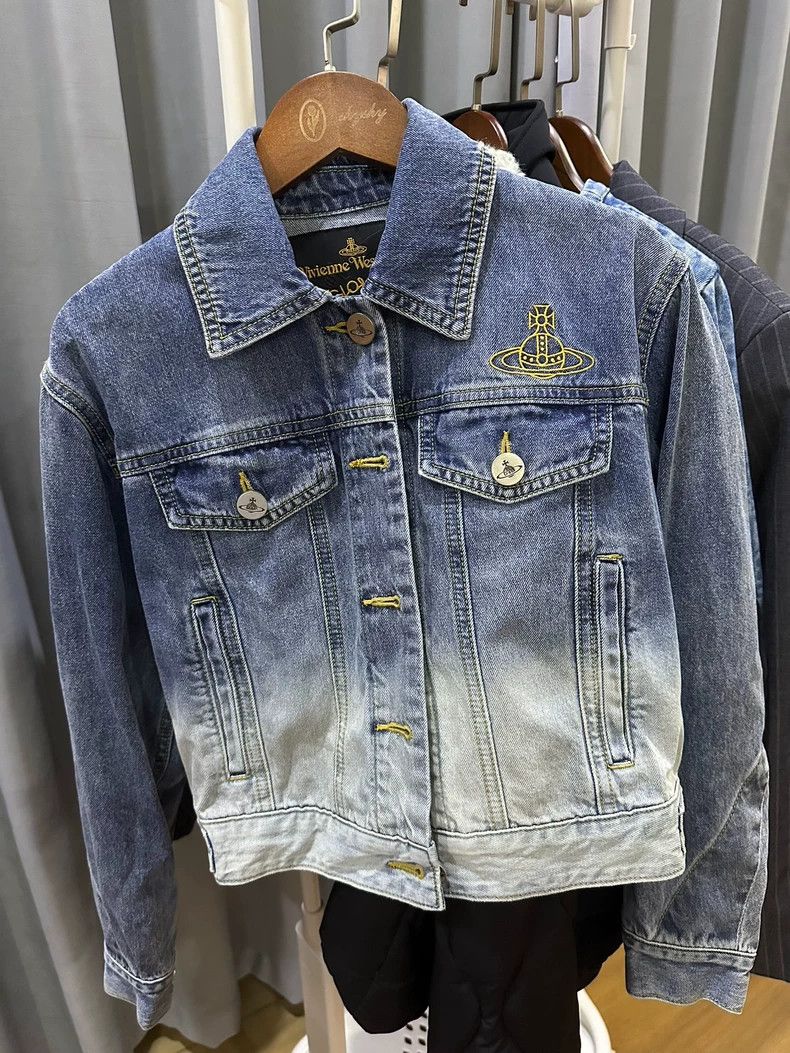 Vivienne Westwood Color-changing denim jacket