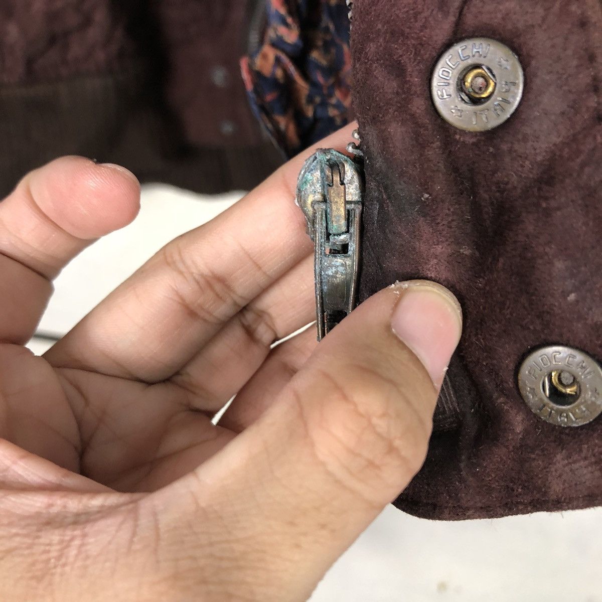 Salvatore Ferragamo 📌Vintage Genuine Leather Jacket Salvatore Ferragamo Italy Size US M / EU 48-50 / 2 - 18 Thumbnail