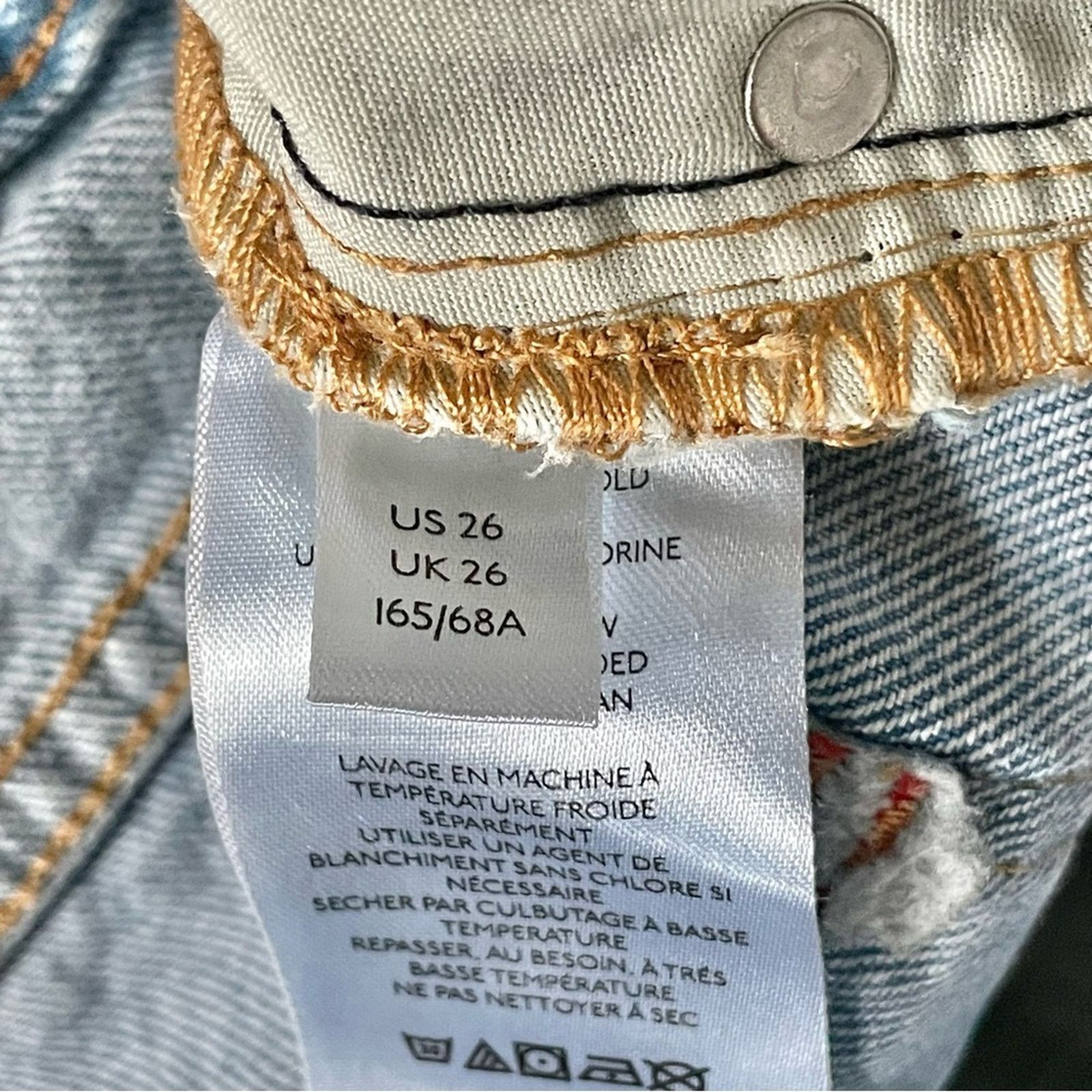 Bdg Urban Outfitters 🌺 BDG Baggy Skater Distressed Jeans Size 26" / US 2 / IT 38 - 9 Thumbnail