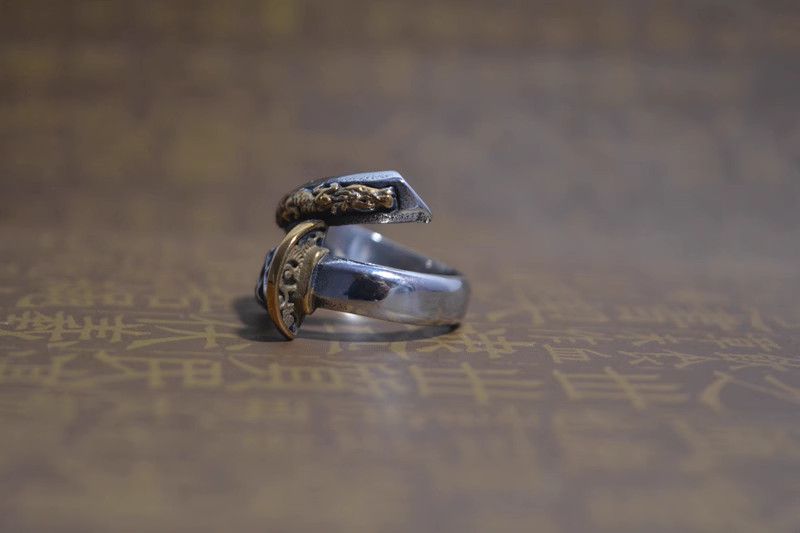 Jewelry Ninja Vintage Jewelry Rings Open Chrome Ring (Size 7-13) Size ONE SIZE - 3 Thumbnail