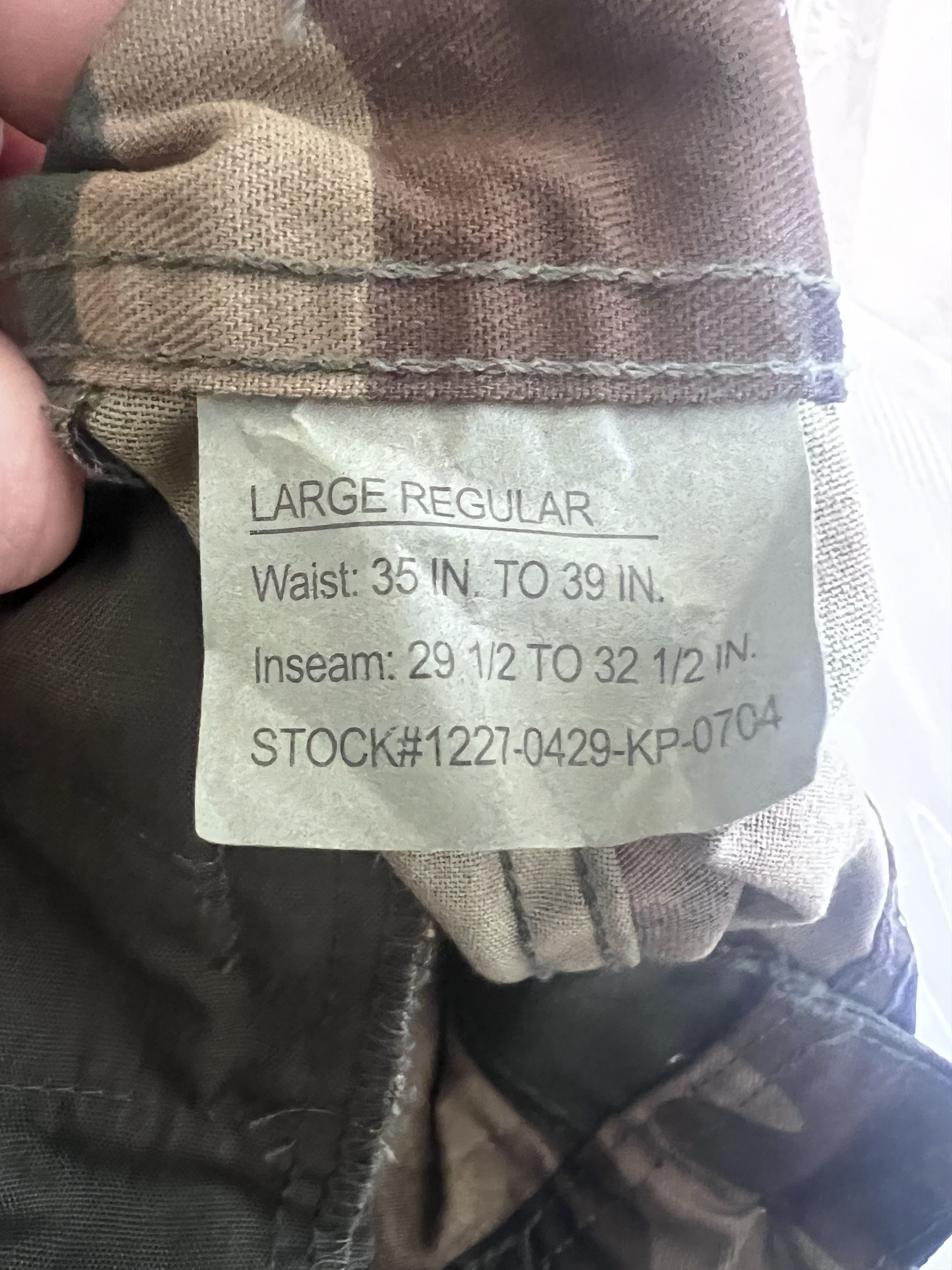 Rothco GNARCOTIC TRI CAMO PANTS Size US 35 - 7 Thumbnail
