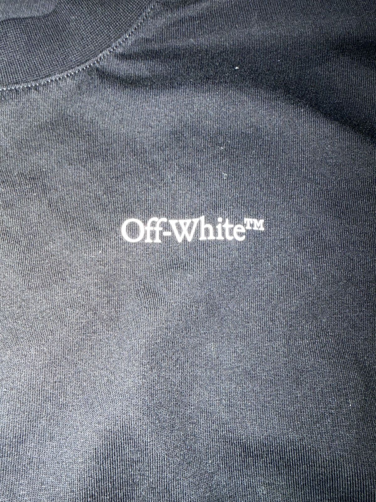 Off-White Off white Vanish Arrow Wide L/S Tee Black - Chalk P Size US S / EU 44-46 / 1 - 4 Thumbnail