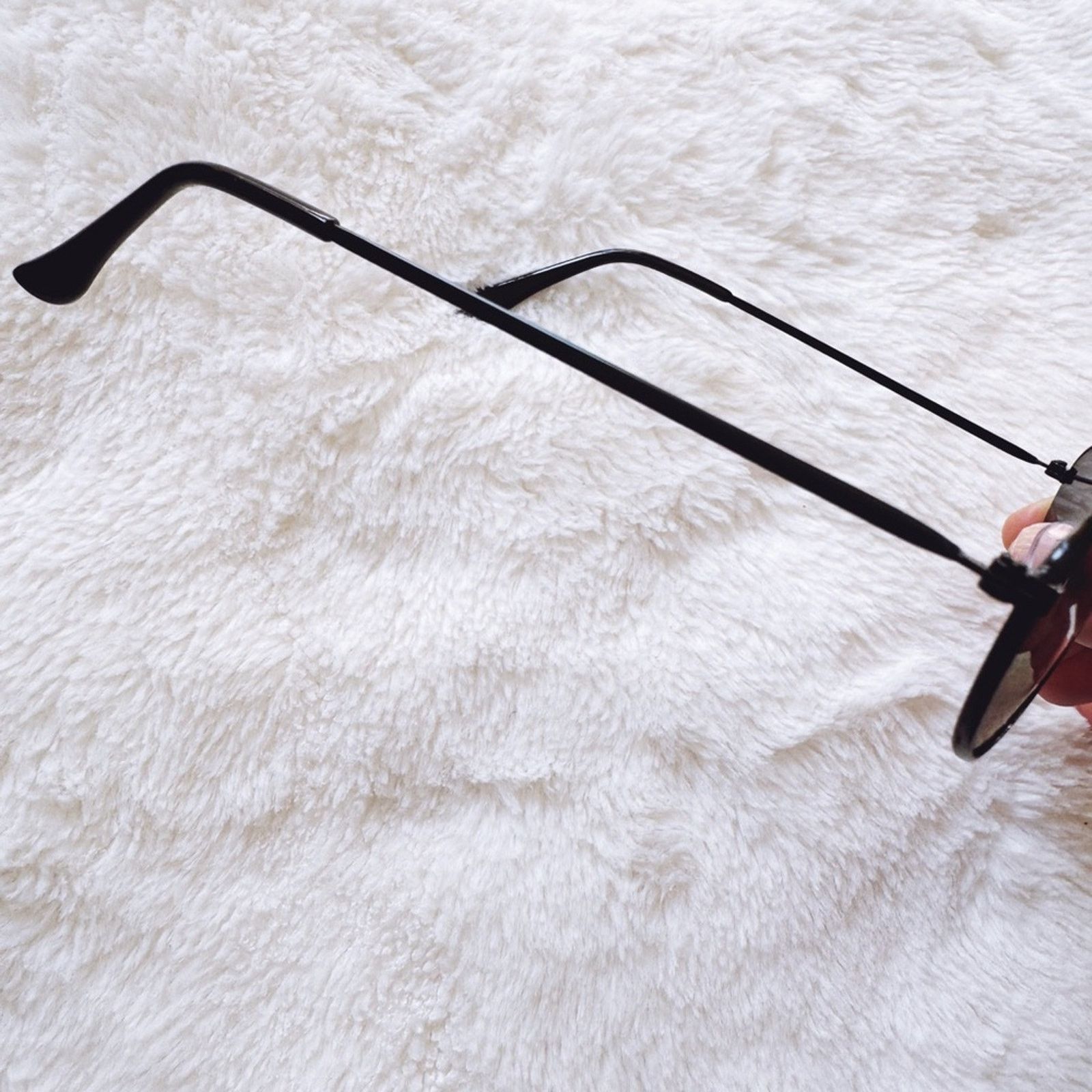 Other Carl Black Aviator Slim Sunglasses Size ONE SIZE - 5 Thumbnail