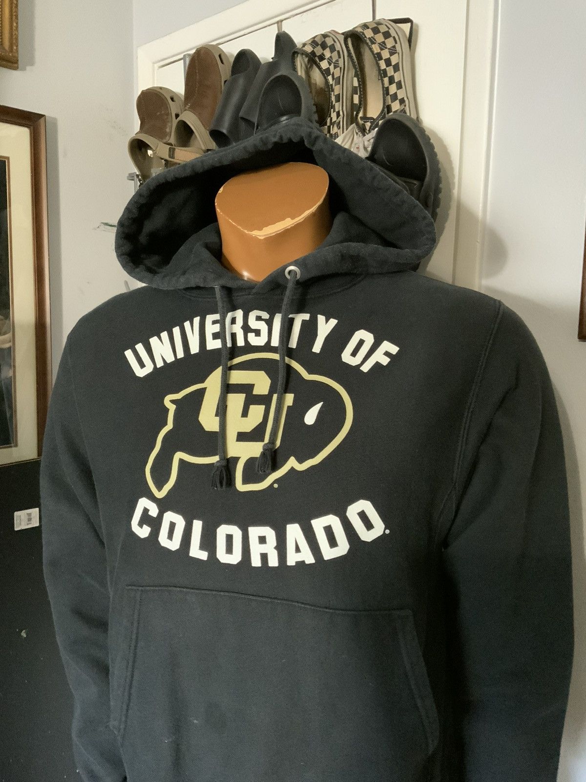 Champion × NCAA Champion Reverse Weave Colorado Buffaloes University Hoodie Size US S / EU 44-46 / 1 - 9 Thumbnail