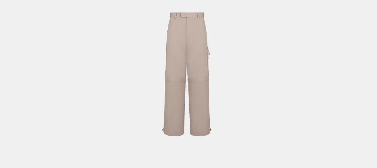 Dior o1w1db10824 Convertible Pants in Beige Size US 40 / EU 56 - 1 Thumbnail
