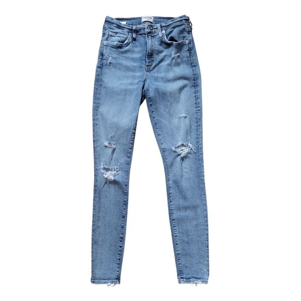 Agolde Agolde Blue Jeans | Size 27 Size 27" / US 4 / IT 40 - 1 Thumbnail