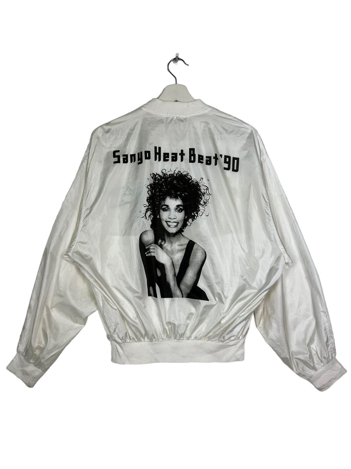 Band Tees 🔥 VINTAGE 1990 WHITNEY SANYO HEAT BEAT TOUR STAFF JACKET Size US M / EU 48-50 / 2 - 1 Thumbnail