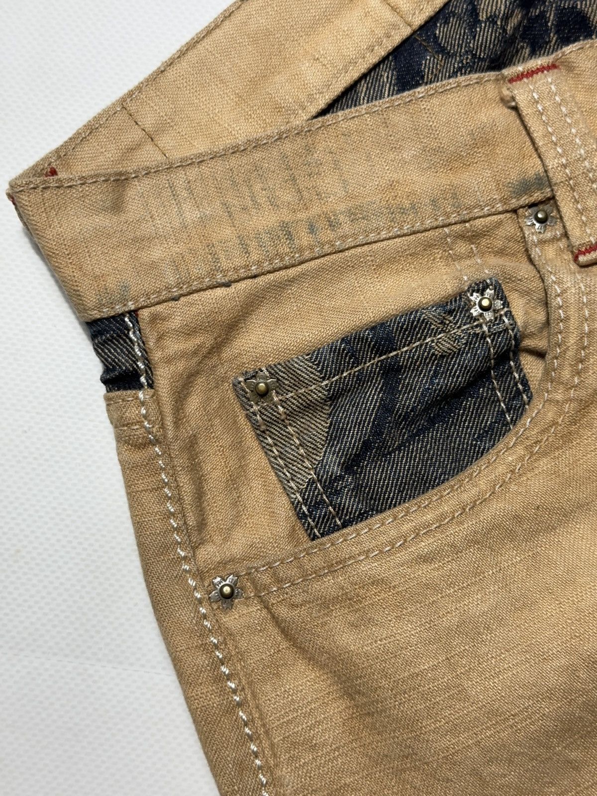 Eternal 2000s Eternal Japan traditional sakura denim Size US 32 / EU 48 - 7 Thumbnail