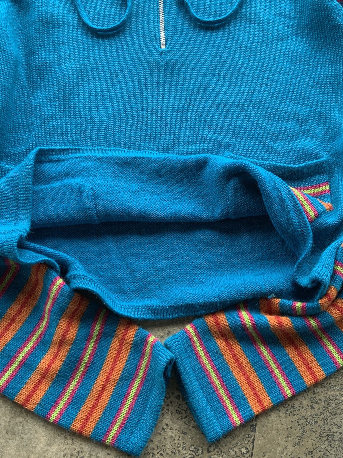 Vintage Vintage 90’s Naf Naf Stripe Halfzip Hoodie Jacket Size S / US 4 / IT 40 - 6 Thumbnail