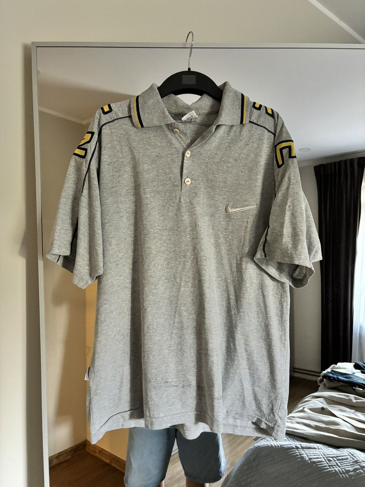 Nike Nike Vintage Polo Size US L / EU 52-54 / 3 - 1 Thumbnail
