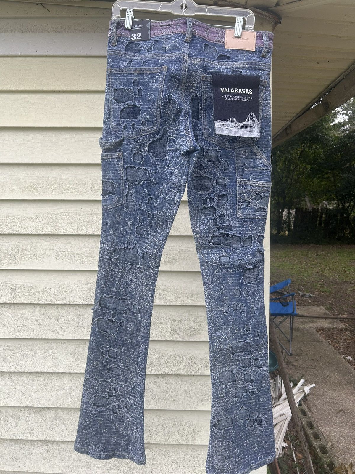 Vale Valabasas distresses denim Size US 32 / EU 48 - 2 Thumbnail