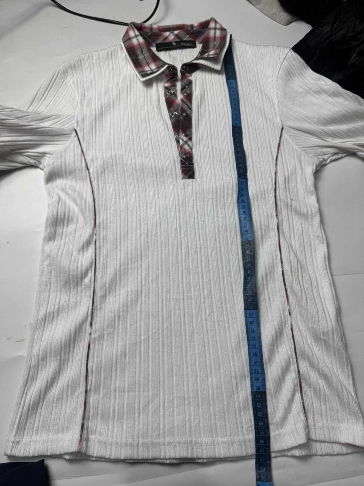 14th Addiction Vkei Mossimo Double Collar Half Button Poloshirt Size US M / EU 48-50 / 2 - 9 Thumbnail