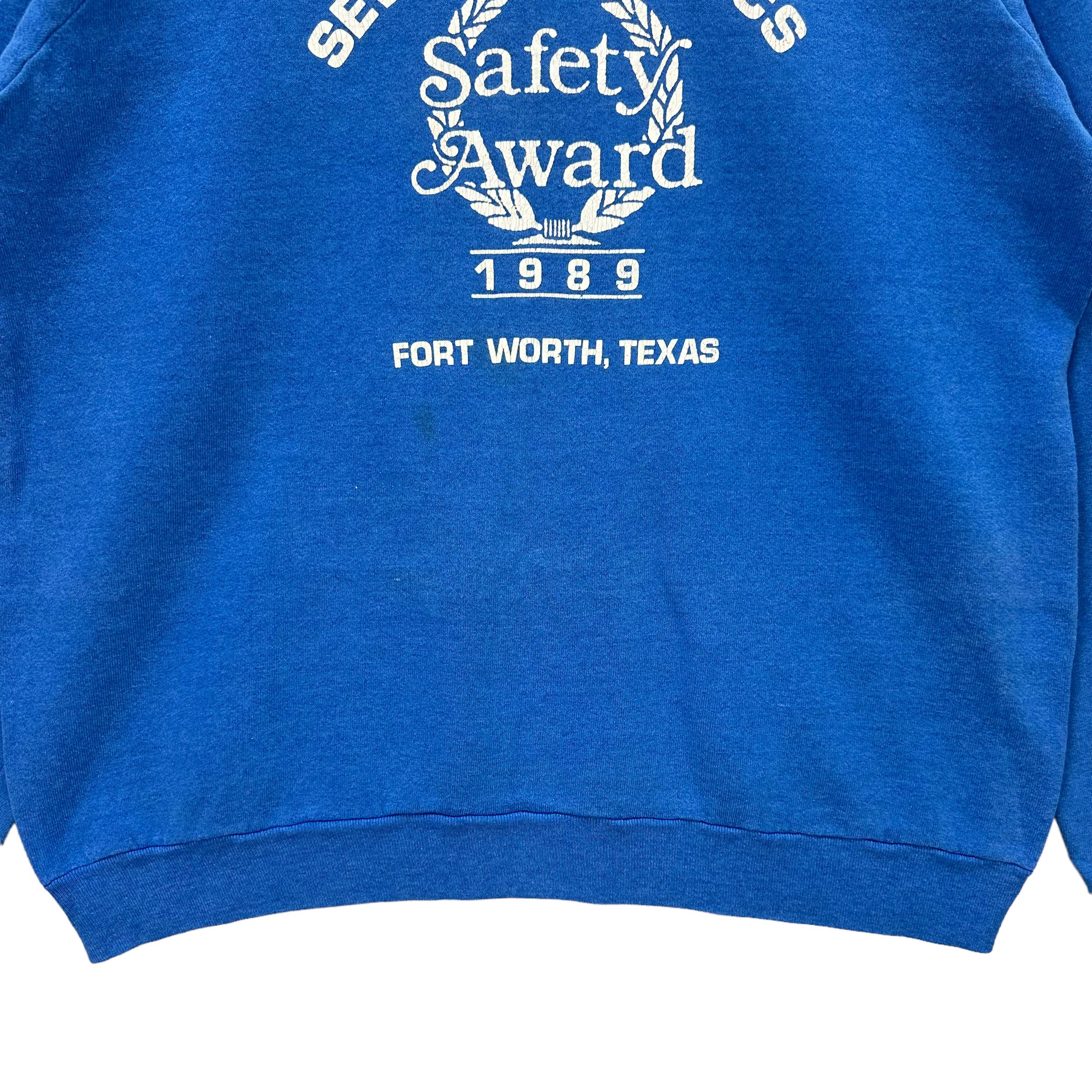 Fruit Of The Loom 1989 SEWELL PLASTICS SAFETY AWARD SWEATSHIRTS #8585-016 Size US XXL / EU 58 / 5 - 4 Thumbnail
