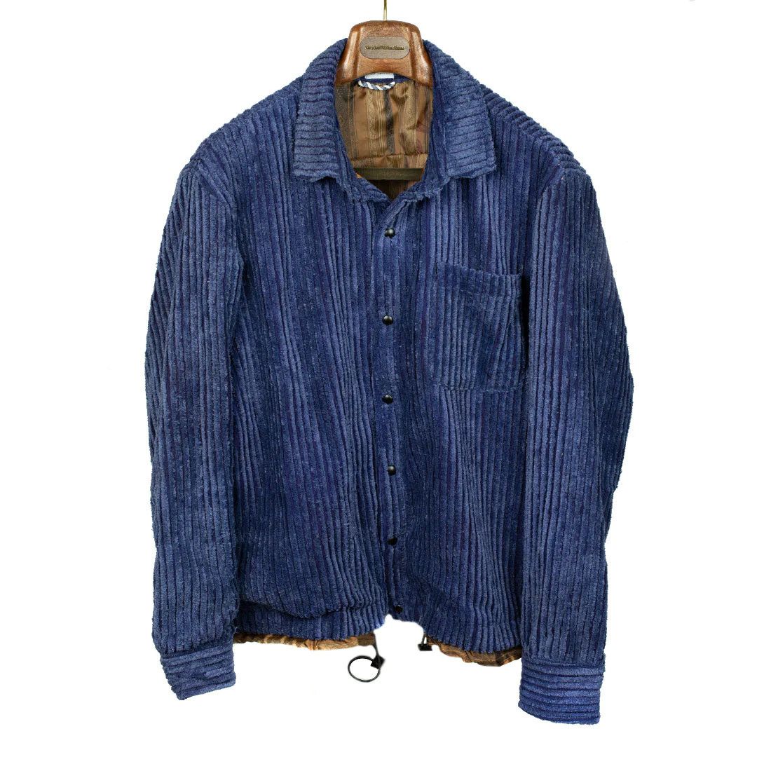 Post-Imperial Ikeja Hand-Dyed Chenille Corduroy Jacket Size US S / EU 44-46 / 1 - 1 Thumbnail