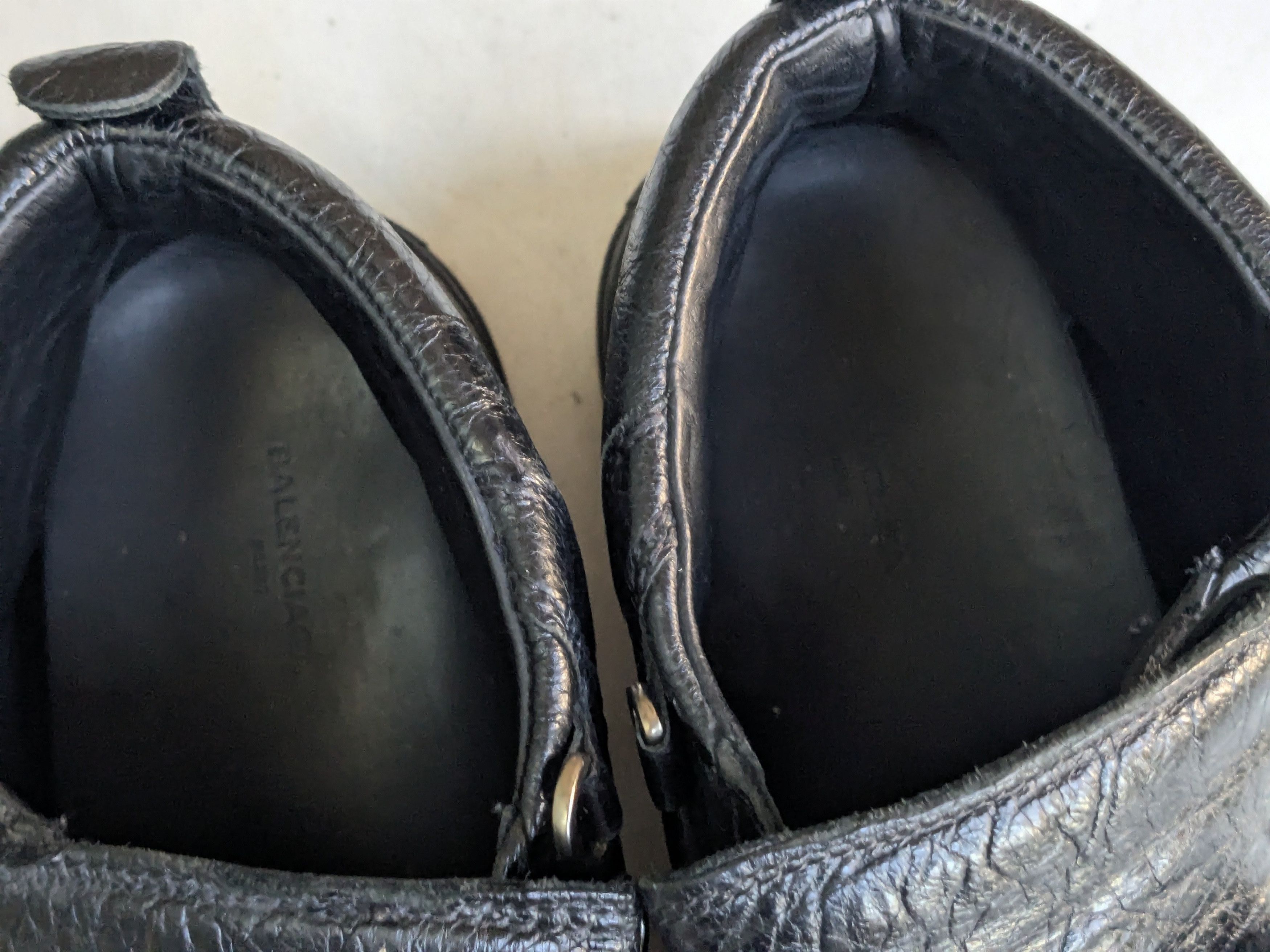Balenciaga Balenciaga Arena Sneakers Black 10 Leather High Tops Size US 10 / EU 43 - 5 Thumbnail