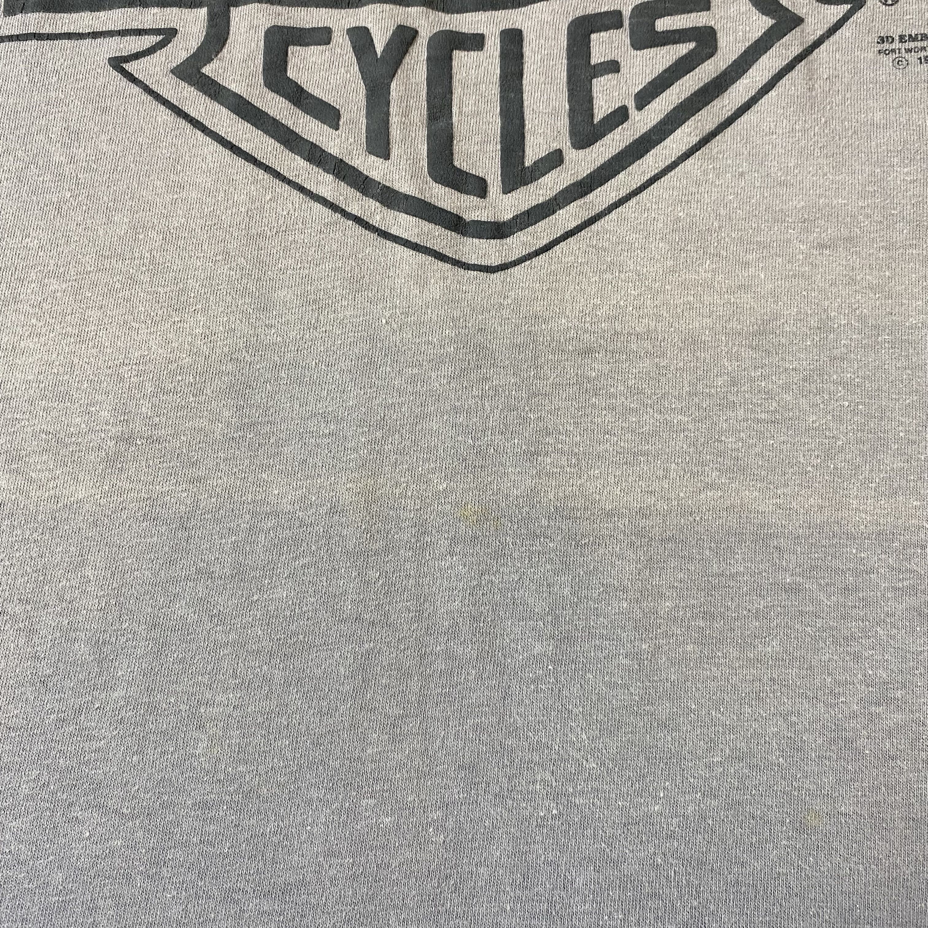 Other Vintage 1990 3D Emblem Harley Davidson PA Faded Logo Tee Size US L / EU 52-54 / 3 - 3 Thumbnail