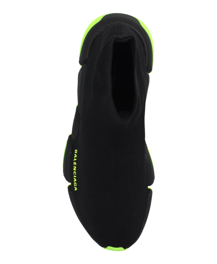 Balenciaga o1in1g0924 Speed 2.0 Recycled Knit Sneaker in Black Size US 9 / IT 39 - 5 Thumbnail