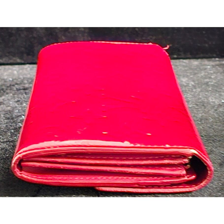 Louis Vuitton Louis Vuitton Vernis Red Portefeuille Sarah Wallet Size ONE SIZE - 6 Thumbnail