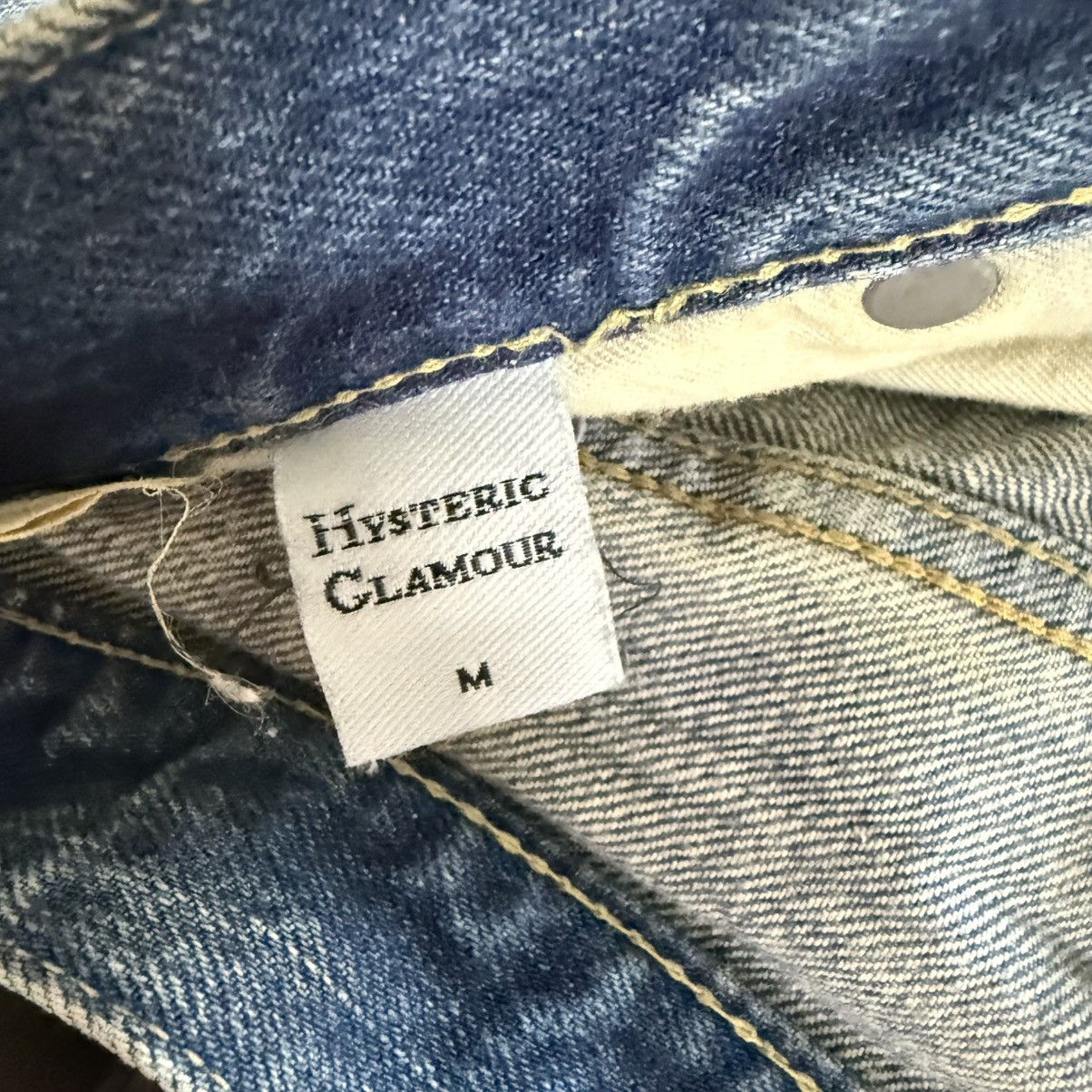 Hysteric Glamour Hysteric Glamour Hysteric Jeans “CPR” Distressed Patchwork Size US 29 - 5 Thumbnail