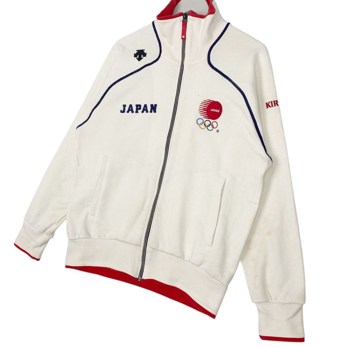 Other Vintage Descente Golf Japan Full Zip White Pullover Size M Size US M / EU 48-50 / 2 - 2 Thumbnail