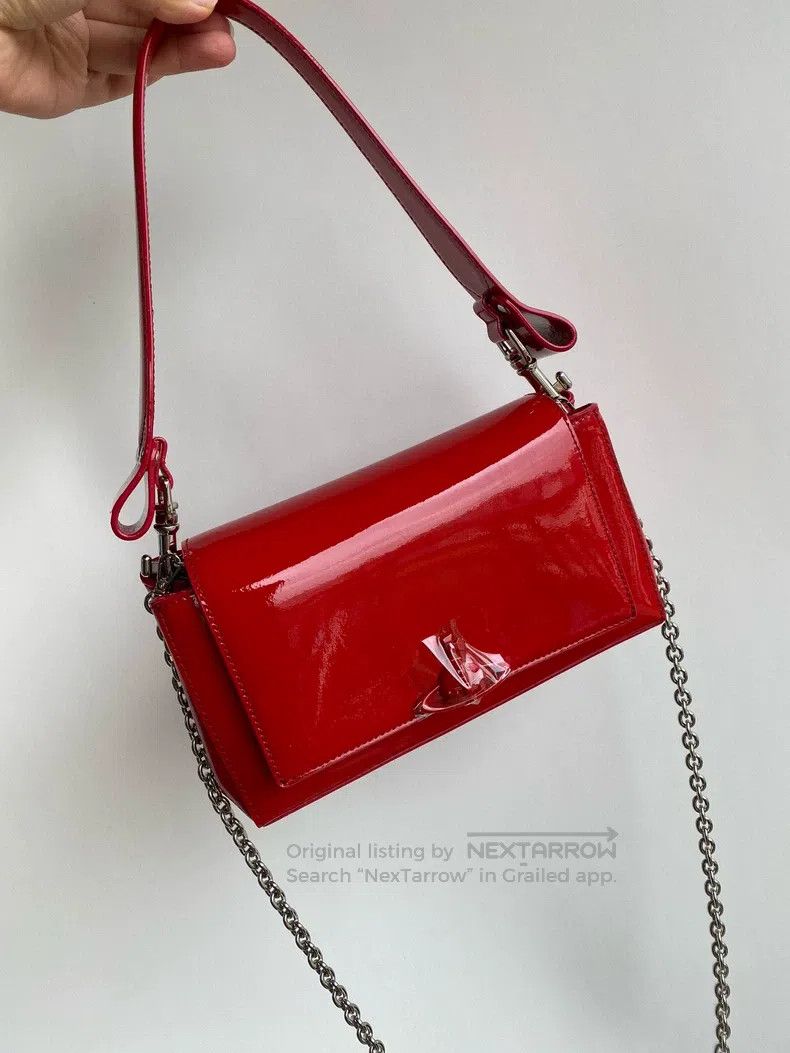 Vivienne Westwood Vivienne Westwood size os Patent Leather Medium Baguette Un Size ONE SIZE - 2 Thumbnail