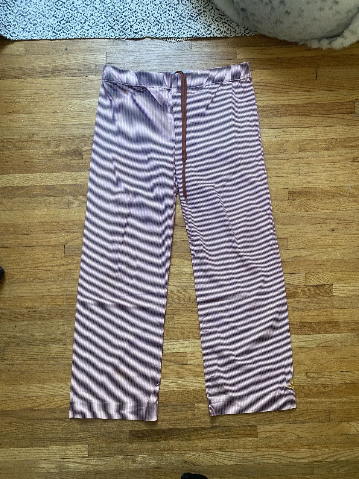 Vivian Westwood Striped Red Pants