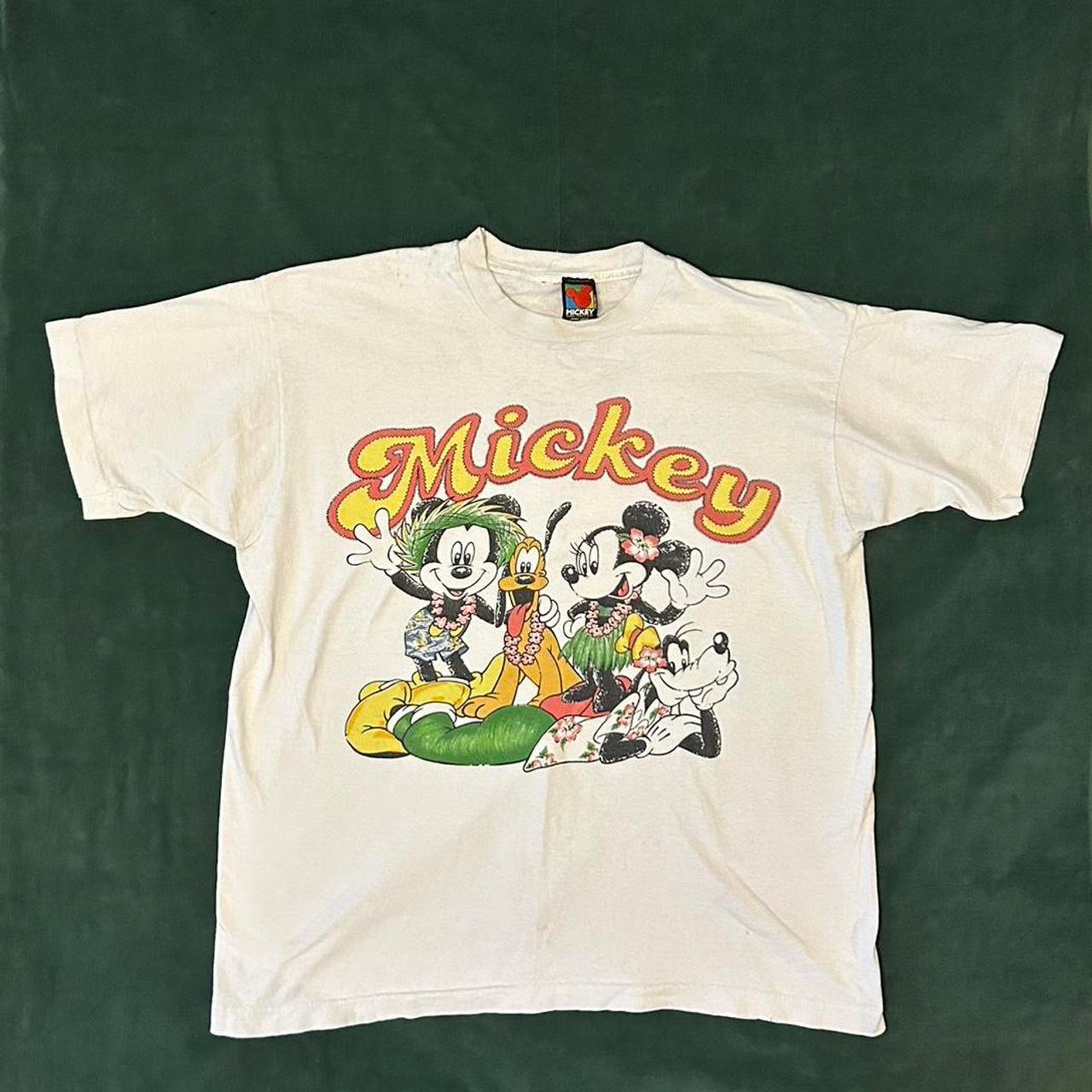 Disney 1990s disney mickey mouse tee Size US XL / EU 56 / 4 - 1 Thumbnail