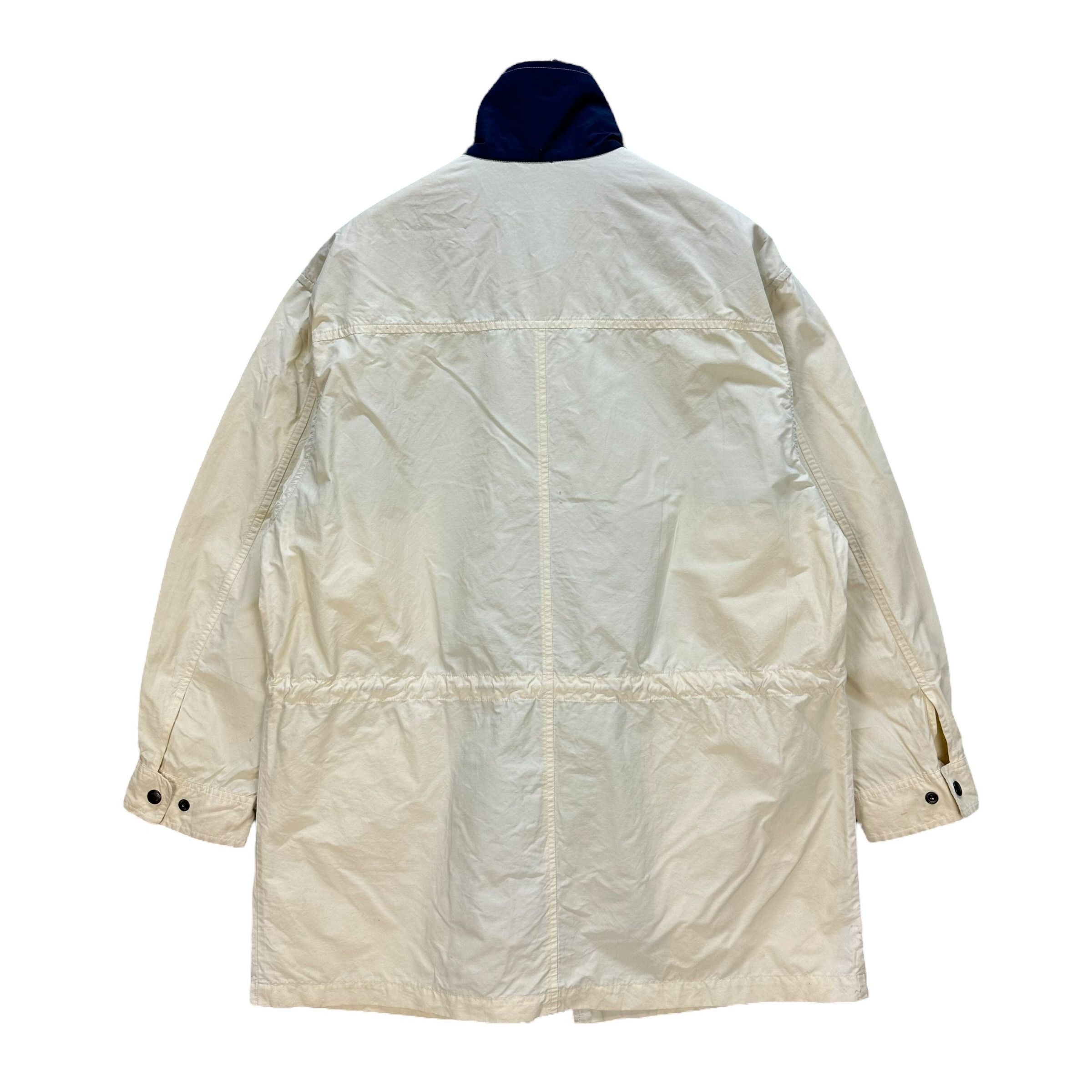 Burberry Vintage 90s Burberrys of London White Light Jacket #A31-0696 Size US L / EU 52-54 / 3 - 13 Thumbnail